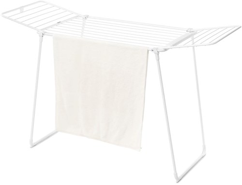 Brabantia droogrek HangOn Too 18 meter wit inklapbaar wasrek-2