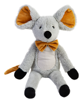 Happy Horse knuffel Mouse Misty no. 2 - pluche muis 42cm grijs