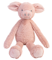 Happy Horse knuffel Varken Perry 48cm - Roze - Pluche boerderijdier
