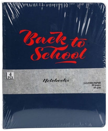 Schoolschriften Print, 4st.