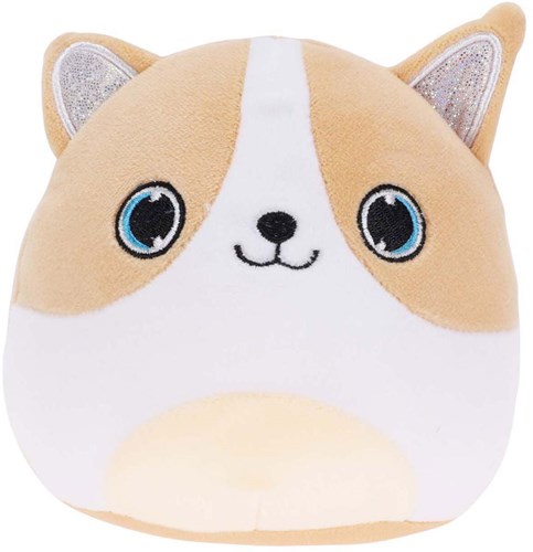 Pluche dieren knuffel bolvormig 14 cm multi kleuren speelgoed-2
