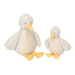 Happy Horse knuffel gans Glen - zachte pluche babyknuffel 20 cm ecru