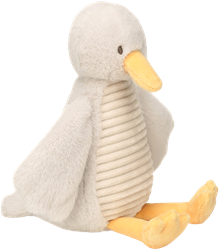 Happy Horse knuffel gans Glen 28 cm - Ecru - Gerecycled pluche
