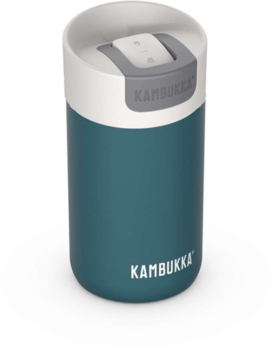 Olympus Thermosbeker 300 ml DeepTeal Deksel Wit