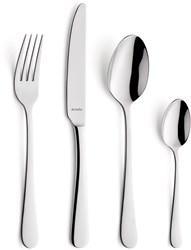 Amefa bestekset Austin 24-delig zilver RVS modern design
