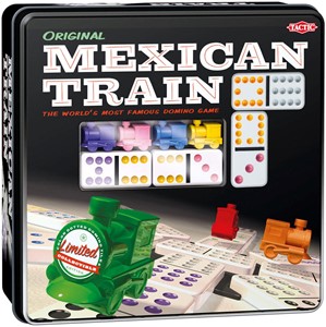 Tactic Mexican Train Tin Box