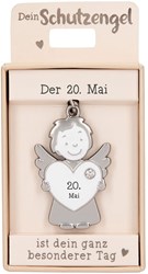 Depesche beschermengel hanger 20 mei - geluksbrenger sleutelhanger