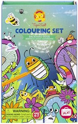Kleurset tuinbeestjes kleurplezier voor kinderen - creatieve set