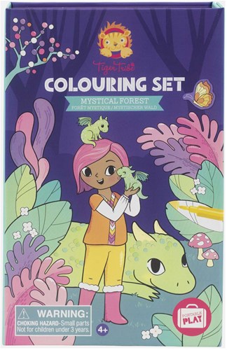 Kleurset Mystiek Bos kleurplezier voor kinderen en creatief avontuur