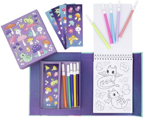 Kleurset Mystiek Bos kleurplezier voor kinderen en creatief avontuur-2