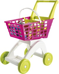 Androni Giocattoli speelgoed winkelwagen met boodschappen - rollend speelplezier