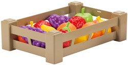Ecoiffier 100% Chef Fruit of Groenten in Kratje