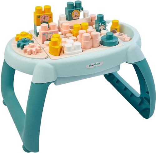 Abrick activiteitentafel met blokken - educatief speelgoed voor peuters-2