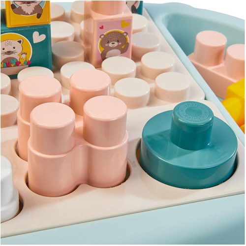 Abrick activiteitentafel met blokken - educatief speelgoed voor peuters-3