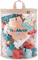 Abrick bouwblokken set - 60 stuks kleurrijk constructiespeelgoed