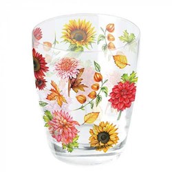 Ambiente drinkglas 250ml Autumn blooming glas decoratief