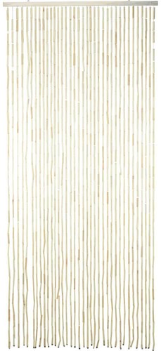 Home & Styling deurgordijn naturel 90x200cm - sorghum gras gordijn