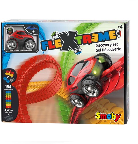 Smoby Flextreme Discovery Racebaan Set, 184dlg.
