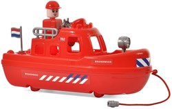 Brandweerboot speelgoed Cavallino - stoere reddingsboot kunststof