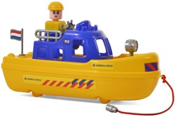 Ambulanceboot speelgoed Cavallino reddingsboot kunststof voor kinderen
