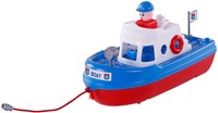 Boot speelgoed met speelfiguur - kleurrijke kunststof boot voor kinderen