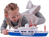 Cruise schip speelgoed boot 46cm kunststof multi kleuren-3