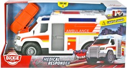 Dickie Ambulance en Stretcher met Licht en Geluid