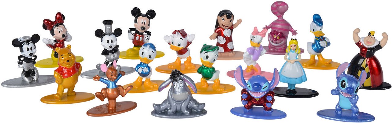 Jada Toys Disney verzamelfiguren set - 18 metalen Disney figuren 4