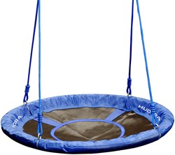 Hudora nestschommel luxe blauw - buiten speelgoed schommel 90cm