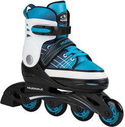 Hudora inline skeelers verstelbaar maat 34-37 blauw kinderskates