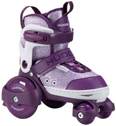 Hudora rolschaatsen kinderskates verstelbaar paars maat 30-33