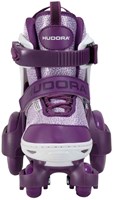 Hudora rolschaatsen kinderskates verstelbaar paars maat 30-33-3