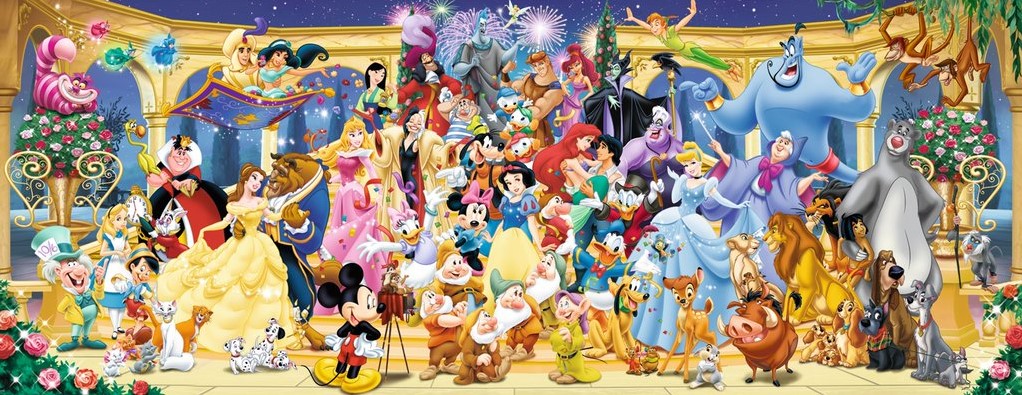 sector Zus Prehistorisch Ravensburger puzzel Disney groepsfoto - panorama - Legpuzzel - 1000 stukjes sector Zus Prehistorisch Ravensburger puzzel Disney groepsfoto - panorama - Legpuzzel - 1000 stukjes