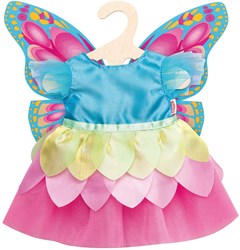 Heless poppenjurk vlinder fee voor poppen 35-45cm multicolor