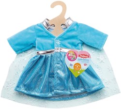 Heless poppenjas ijsprinses met cape blauw 35-45 cm poppenkleding