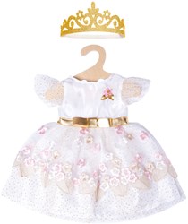Heless prinsessenjurk babypop kersenbloesem 35-45cm met kroon