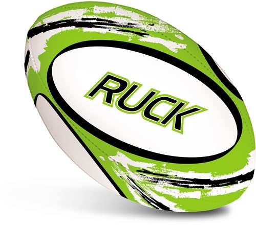 Mondo rugbybal Touche 29cm multicolor - rugby speelgoedbal-2