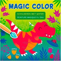 Deltas dino schilderboek magic color schilderen met water dino's