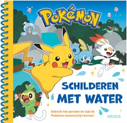 Deltas Pokemon schilderen met water boek - magisch zoekboek voor kinderen
