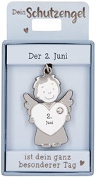 Depesche beschermengel hanger sleutelhanger 02 juni geluksbrenger cadeau