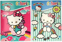 Twisk Hello Kitty kleurboek - 32 kleurplaten voor kinderen - kleurplezier