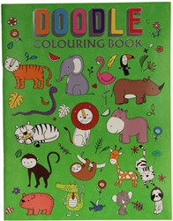 Doodle Kleurboek - Wilde Dieren