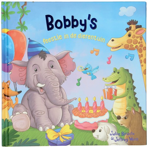 Prentenboek - Bobby's feestje in de dierentuin