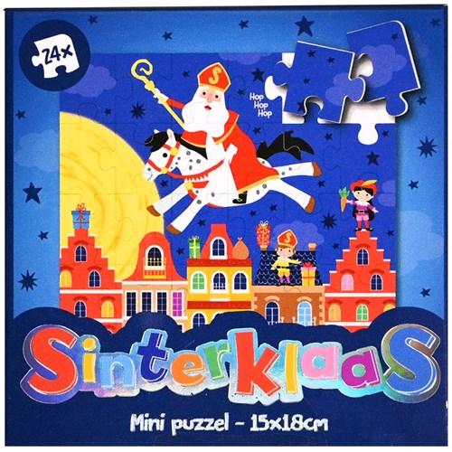 Mini Puzzel Sinterklaas, 24st.