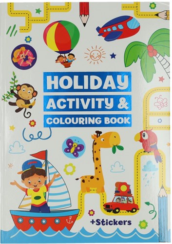 Vakantie Kleur- en Activiteitenboek met Stickers