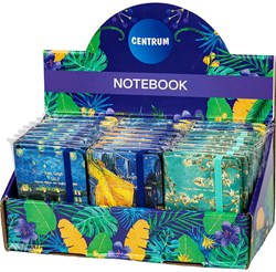 Centrum notitieboek A7 Vincent van Gogh luxe hardcover blauw
