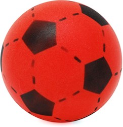 Speelgoed foam bal rood 20 cm - zachte speelbal voor kinderen