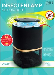 Insectenlamp uv-licht multicolor voor binnen en buiten USB