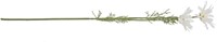 Kunstbloem madeliefje zijden bloem wit 56 cm decoratie bloemstuk-2