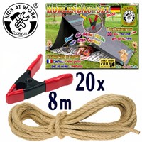 Kids at Work bouwpakket grot speelgoed set voor kinderen - creatief bouwen
